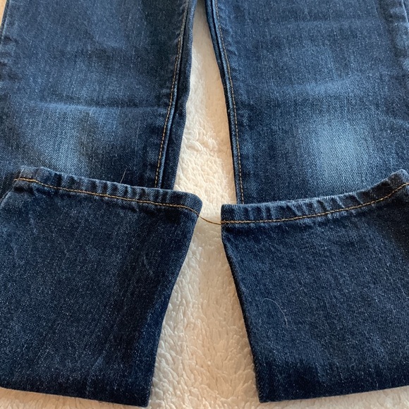 Children’s Place 8 Skinny Jeans EUC Adjustable Waist Dark Denim - Picture 9 of 12